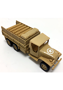 Caminhão Militar GMC CCKW (creme) 1/50 Solido - Loose