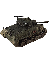 Miniatura Sherman Tank F21: M4A3E8 Corgi - 1/50 - Loose