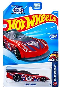 Hot Wheels 1:64 - Supercharged (vermelho) - JJJ41