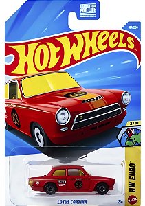 Hot Wheels - Lotus Cortina (vermelho) - JJJ34