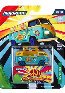 Volkswagen T1 Kombi Amarelo - Volkswagen The Originals Deluxe | Majorette - 1:64