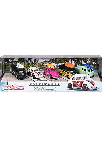 Pack 5 Miniaturas 1:64 - Série Volkswagen The Originals - Majorette