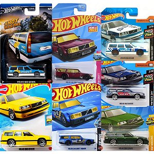 Coleção Hot Wheels Volvo: As Icônicas Peruas Suecas em Miniatura 1:64