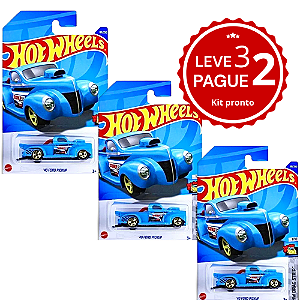 KIT Leva 3 pague 2 | Hot Wheels - 40 Ford Pick-up