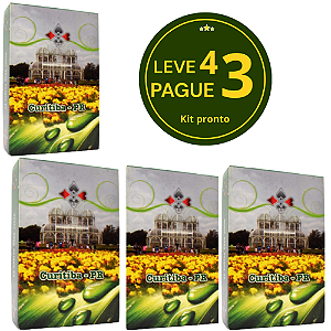 KIT Leva 4 pague 3 - Jogo de Cartas Baralho CURITIBA