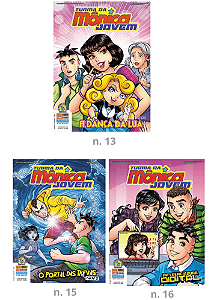Turma da Mônica Jovem - 3 HQs Vol. 13, 15 e 16 - Panini