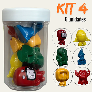 kit n. 4 - Bonecos Gogos 6 unidades - Panini | Loose