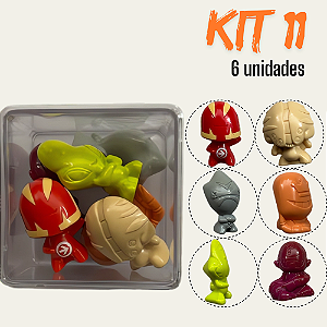 kit n. 11 - Bonecos Gogos 6 unidades - Panini | Loose