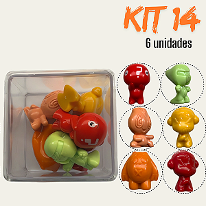 kit n. 14 - Bonecos Gogos 6 unidades - Panini | Loose