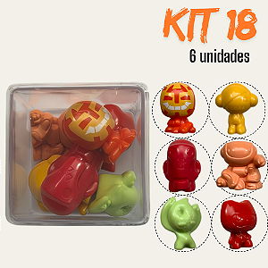 kit n. 18 - Bonecos Gogos 6 unidades - Panini | Loose