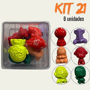kit n. 21 - Bonecos Gogos 6 unidades - Panini | Loose