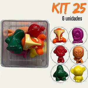kit n. 25 - Bonecos Gogos 6 unidades - Panini | Loose