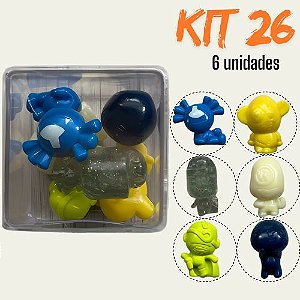 kit n. 26 - Bonecos Gogos 6 unidades - Panini | Loose