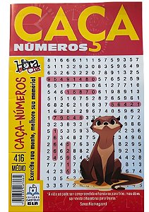 Caça Números Castelo edição nº 416 nível fácil