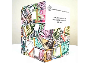 Pack completo de cédulas originais da Família Del Inti Peru