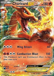 Pokémon Card - Charizard-EX  (#12/106)