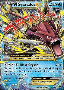Pokémon Card - M Gyarados-EX (#27/122)