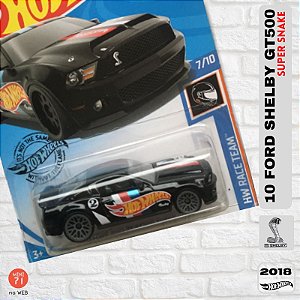 Hot Wheels - 10 FORD Shelby GT500 Super Snake