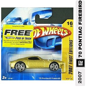 Hot Wheels - 70 Pontiac Firebird - K6148