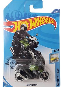 Miniatura Hot Wheels - BMW k1300 R (Verde) GHC04 | 1:64
