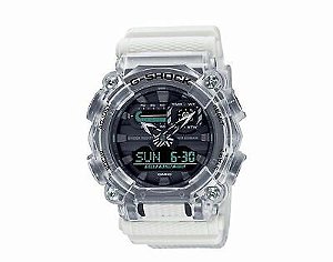 Relógio G-Shock GA900SKL-7A Sound Waves Skeleton Series Relógio, Branco