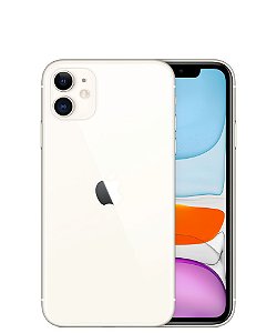 iPhone 11 Apple (64GB) Branco, Tela de 6,1", 4G e Câmera de 12 MP