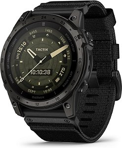 Garmin tactix® 7 – Edição AMOLED, Smartwatch GPS militar e tático especializado, display AMOLED adaptável