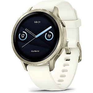 Smartwatch Garmin Venu 4  41MM, alto-falante embutido e lanterna