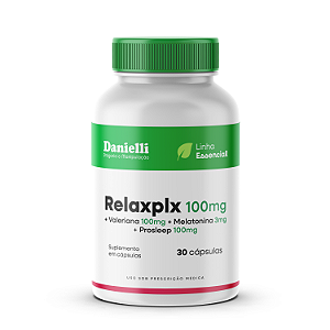 RELAXPLX + Associações - 30 cápsulas