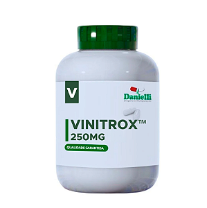 VINITROX™ 250MG - 30 Cáps - Mais fôlego e explosão na prática de atividade física