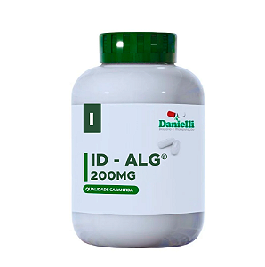 ID - ALG® 200mg - 60 Cápsulas - Menos absorção de carboidratos e maior saciedade