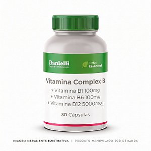 Vitaminas B1+B6+B12 - 30 cápsulas