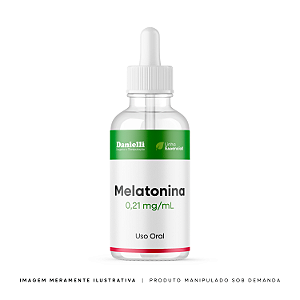 Melatonina 0,21mg/ml - 30ml (gotas)