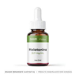 Melatonina 0,21mg/ml - 30ml (gotas)
