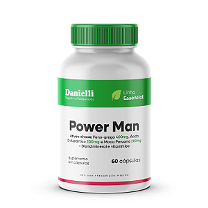 Power Man - Vida íntima ativa 60 cápsulas
