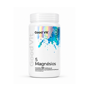 MAG5 60 Cápsulas - Magnésio Good Vit