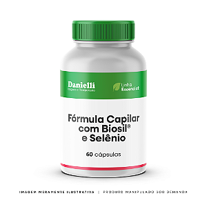 Fórmula Capilar com Biosil® e Selênio - 60 cápsulas
