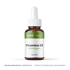 Vitamina D3 2000ui/Gota