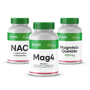 Kit Magnésio + Mag4 + NAC