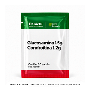 Glucosamina 1,5g, Condroitina 1,2g