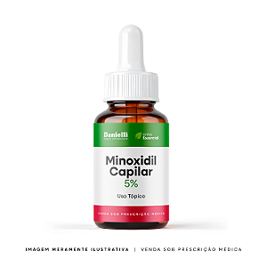 Minoxidi Capilar 5% 120ml (Frasco Conta Gotas)