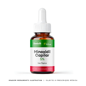 Minoxidi Capilar 5% 120ml (Frasco Conta Gotas)