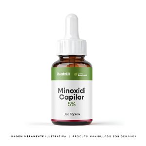 Minoxidi Capilar 5% 120ml (Frasco Conta Gotas)