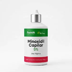 Minoxidil Capilar 5% 120ml (Frasco Conta Gotas)