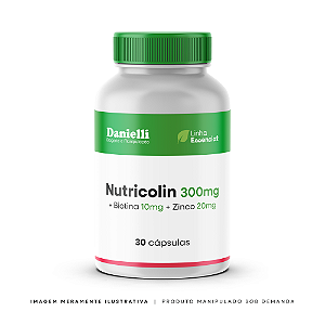 Nutricolin 300mg, Biotina 10mg, Zinco 20mg
