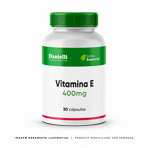 Vitamina E 400mg - 30 cápsulas