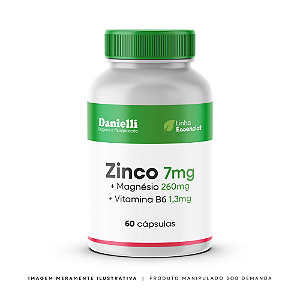 ZMA - Zinco + Magnésio + Vitamina B6