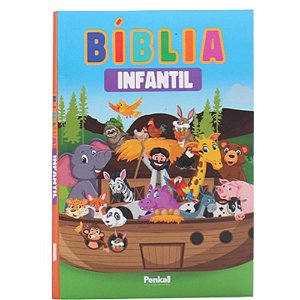 Bíblia Para Meninos com + de 200 Ilustrações (Azul)