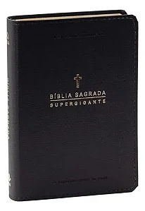 Bíblia Sagrada NAA (Nova Almeida Atualizada) Letra Supergigante, Capa Mole