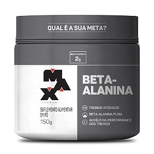 Beta-Alanina 150g - Max Titanium